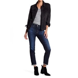 AG Adriano Goldschmied Beau Slouchy Skinny Jeans Dark Wash Size 30